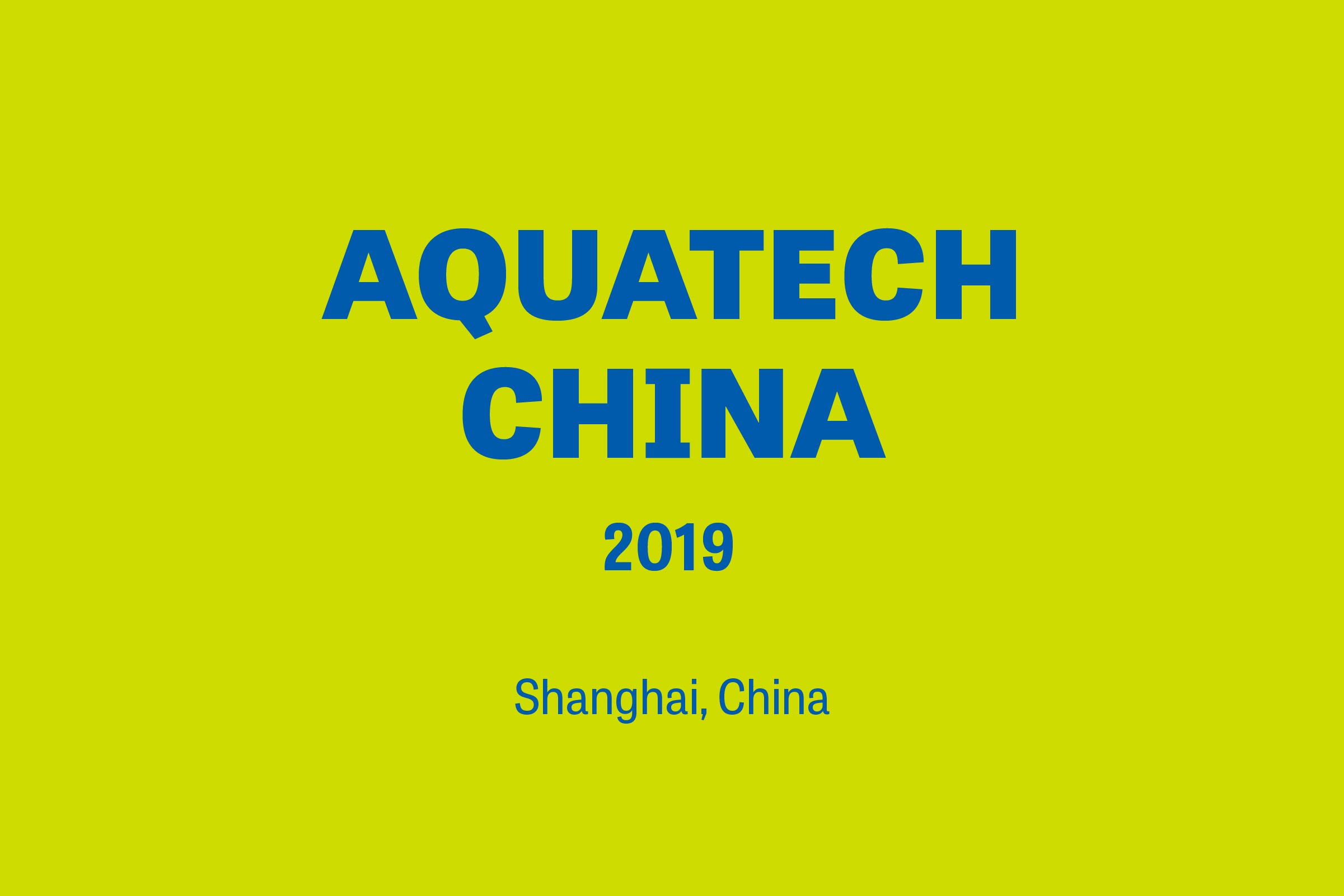 Aquatech中国2019年：POU行业的趋势