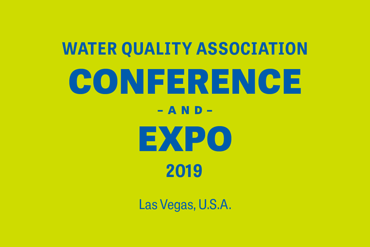 水质协会（WQA）2019拉斯维加斯的最高趋势