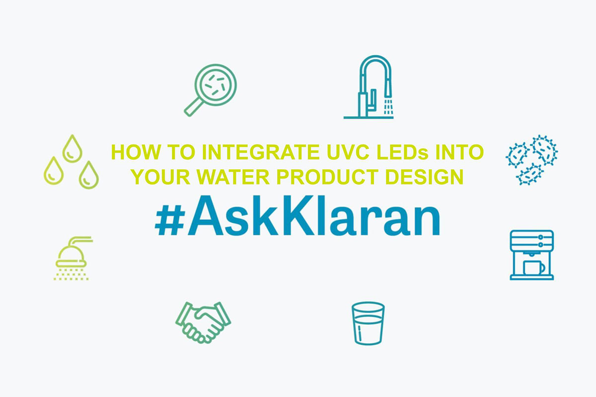 如何将UVC LED集成到您的水产品设计中